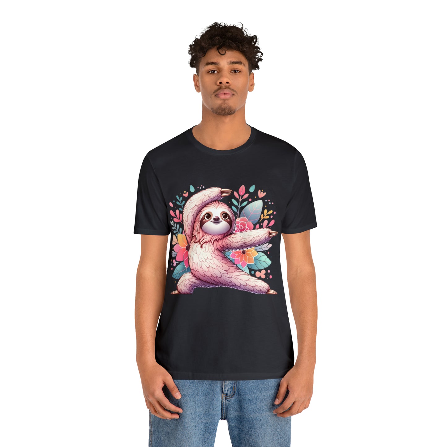 Sloth Yoga T-Shirt, Sloth TShirt, Yoga Shirt, Sloth Lover Gifts,