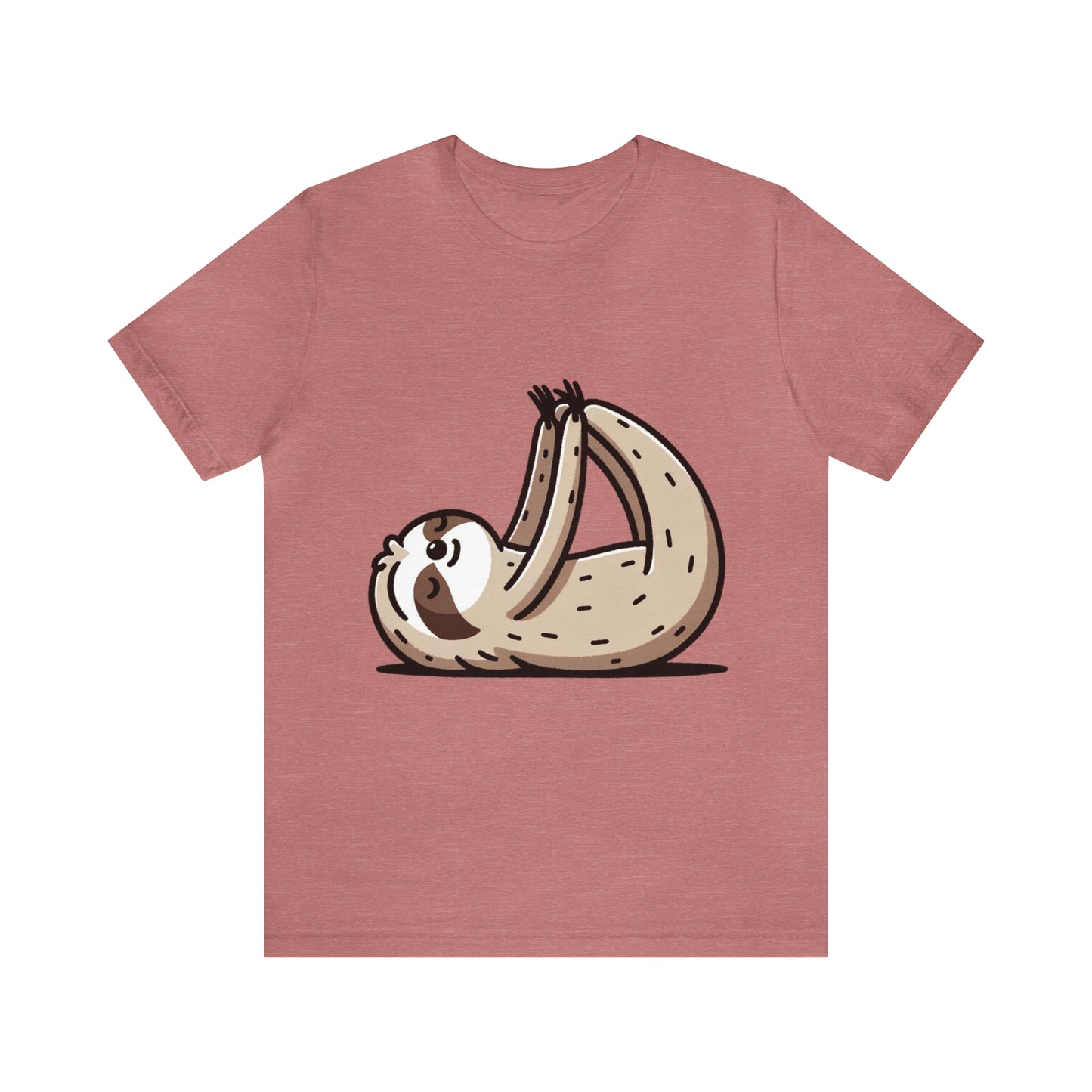 Funny Yoga Shirt, Yoga Teacher Gift, Sloth Serenity, Sloth Shirt