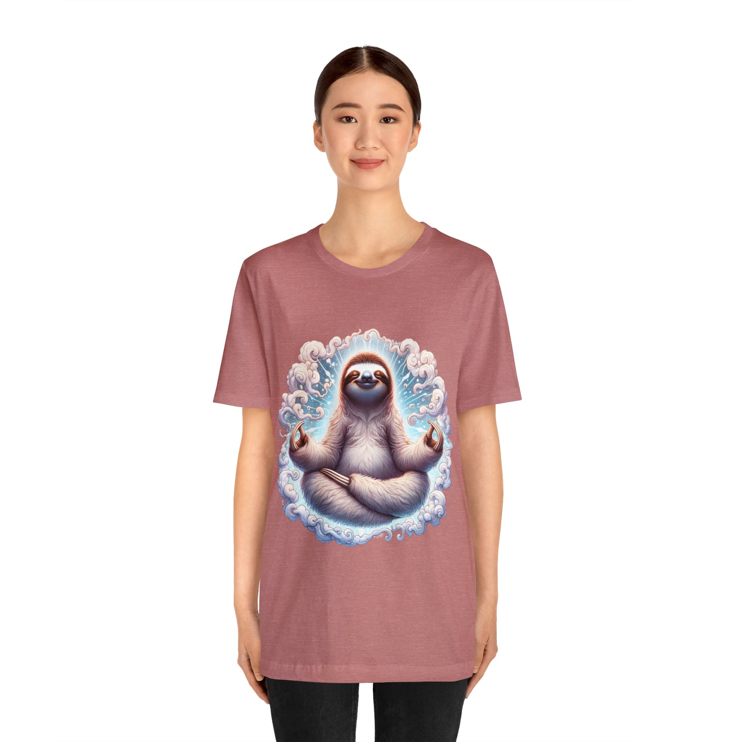 Sloth Yoga T-Shirt, Funny Yoga, Yoga Teacher Gift, Funny Tee, Sloth T Shirt