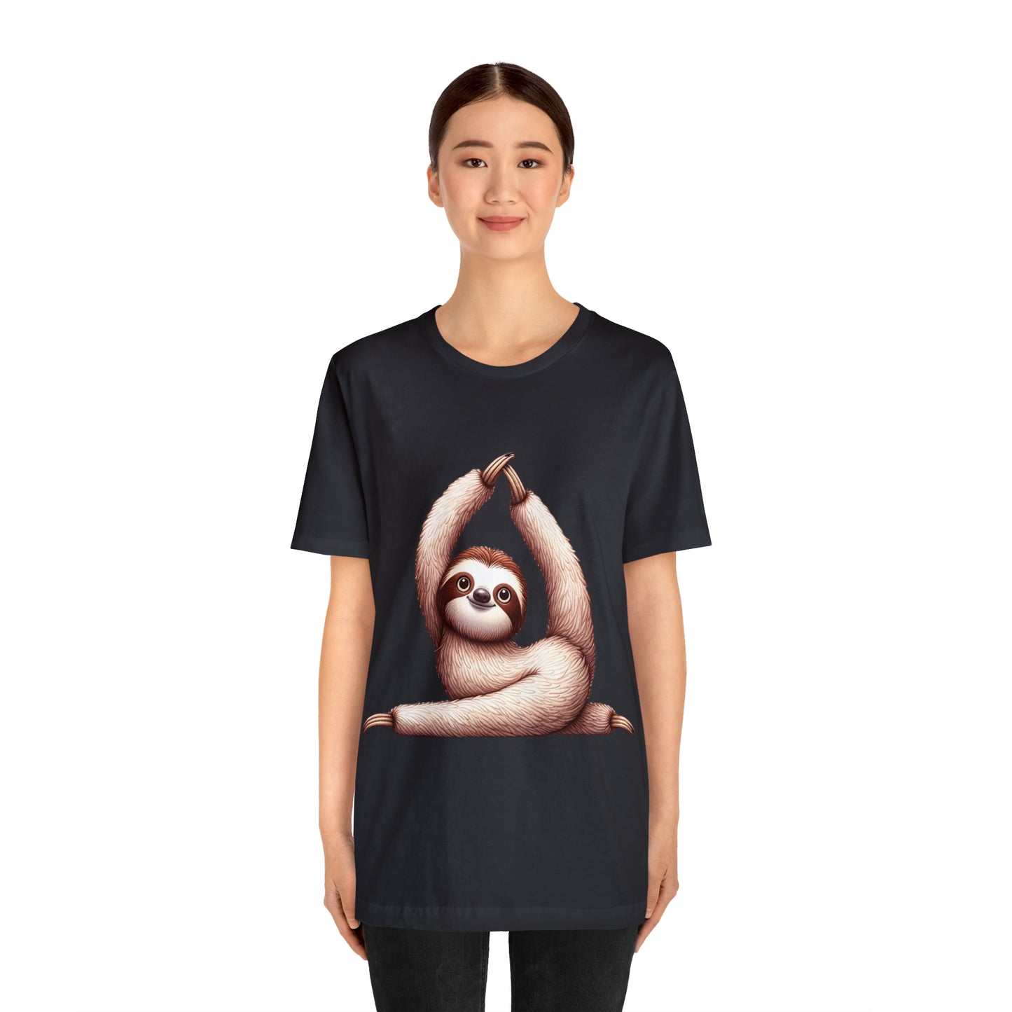 Sloth Yoga T-Shirt, Yoga Lover, Funny Yoga, Sloth T-Shirt, Cute Sloth Shirt