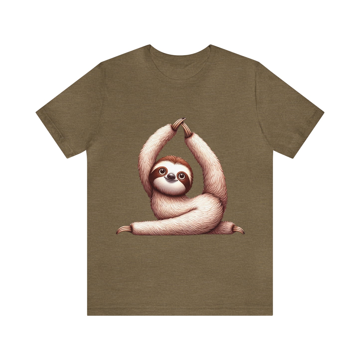 Sloth Yoga T-Shirt, Yoga Lover, Funny Yoga, Sloth T-Shirt, Cute Sloth Shirt