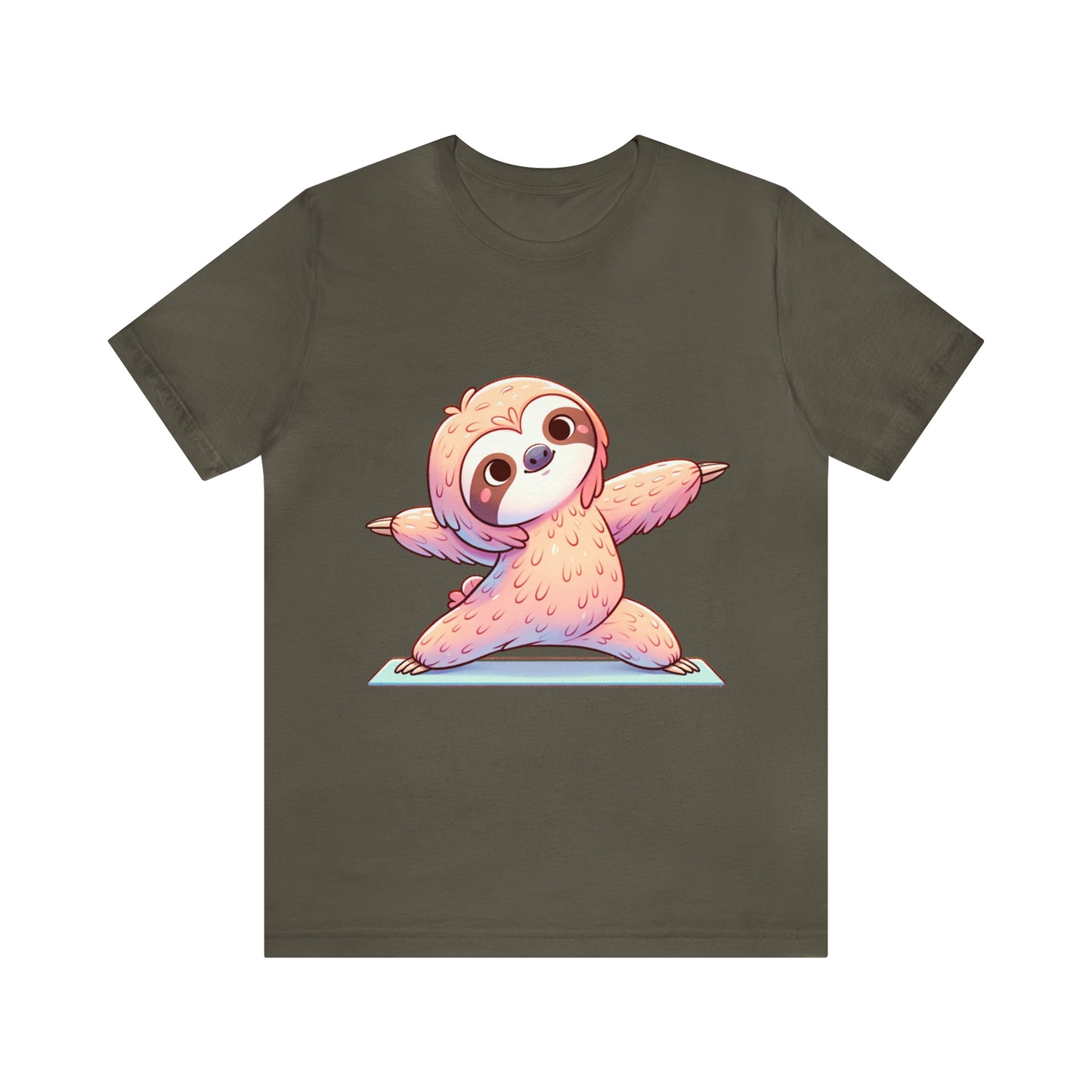 Sloth Yoga T-Shirt, Funny Yoga Shirt, Yoga Teacher Gift, Funny Gym Tee, Sloth T Shirt